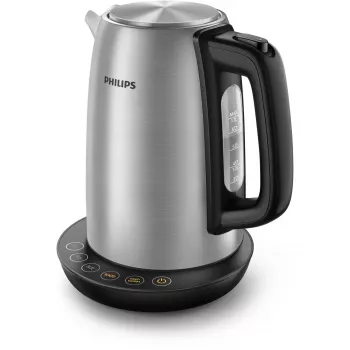 Elektrinis virdulys Philips HD9359/90 1,7 l, 2200 W, nerūdijančio plieno korpusas, juodas metalikas