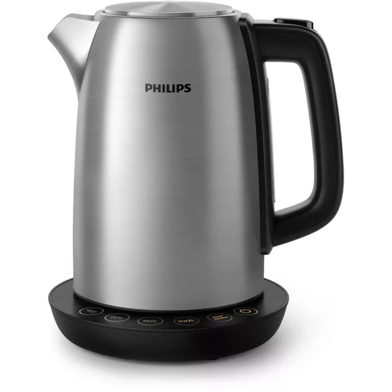 Elektrinis virdulys Philips HD9359/90 1,7 l, 2200 W, nerūdijančio plieno korpusas, juodas metalikas