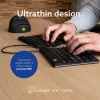 Ergonominė klaviatūra R-Go Tools Split Break su pertraukų programine įranga, išskirta klaviatūra, QWERTY (US), Bluetooth, juoda