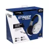 HyperX Cloud Stinger Core – belaidės žaidimų ausinės (balta-mėlyna) – PS5/PS4