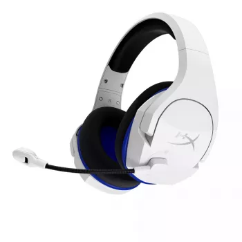 HyperX Cloud Stinger Core – belaidės žaidimų ausinės (balta-mėlyna) – PS5/PS4