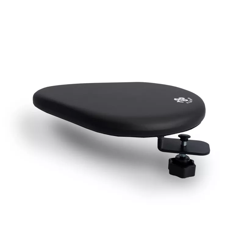 R-Go Tools porankis R-Go split, ergonomiškas porankis iš dviejų dalių, reguliuojamas, simetriškas, su minkštu putplasčiu, juodas