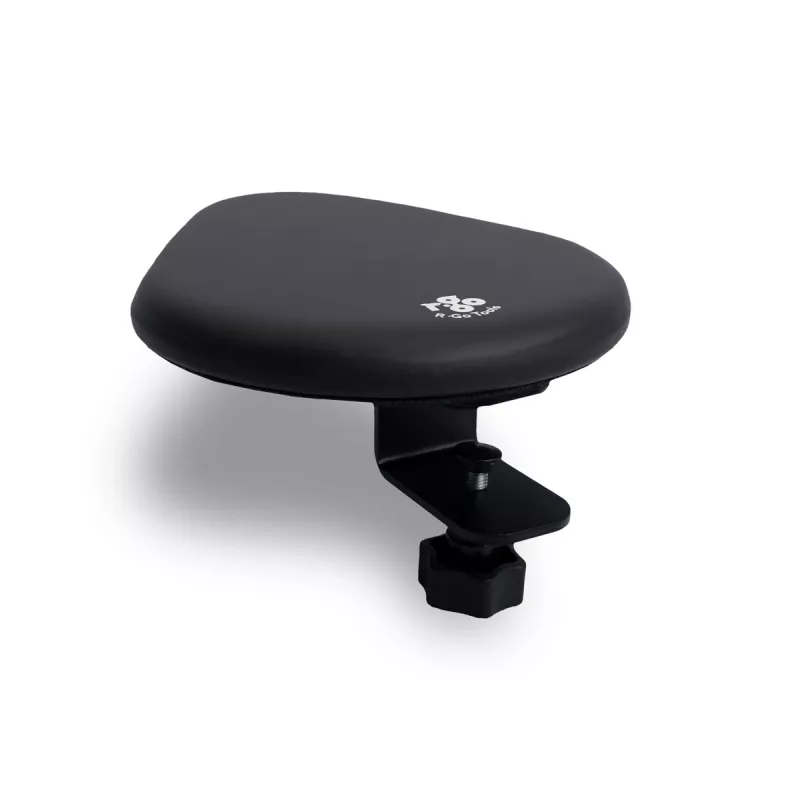 R-Go Tools porankis R-Go split, ergonomiškas porankis iš dviejų dalių, reguliuojamas, simetriškas, su minkštu putplasčiu, juodas