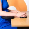 R-Go Tools porankis R-Go split, ergonomiškas porankis iš dviejų dalių, reguliuojamas, simetriškas, su minkštu putplasčiu, juodas