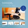 R-Go Tools porankis R-Go split, ergonomiškas porankis iš dviejų dalių, reguliuojamas, simetriškas, su minkštu putplasčiu, juodas