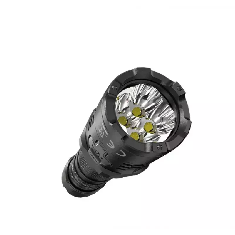 Taktinis prožektorius Nitecore P20iX juodas 4000 lm įkraunamas per USB