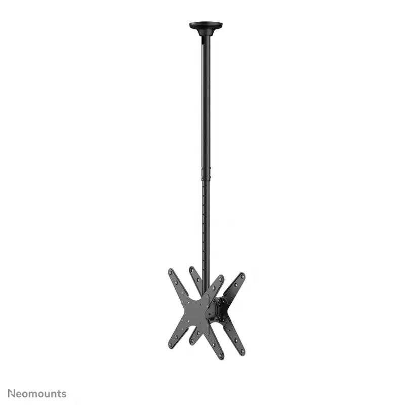 Neomounts FPMA-C340DBLACK Dvigubas monitoriaus/TV laikiklis luboms 32-75 col. - aukštis 106-156 cm