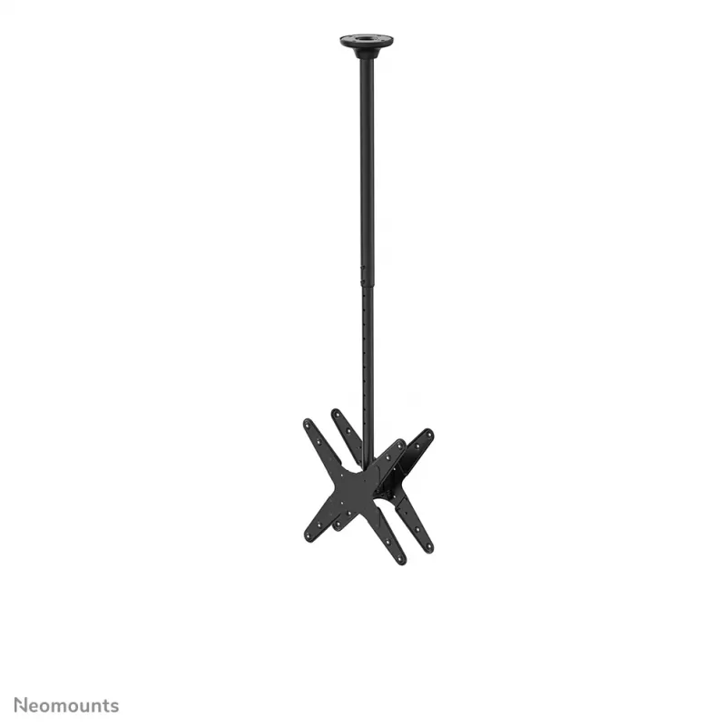 Neomounts FPMA-C340DBLACK Dvigubas monitoriaus/TV laikiklis luboms 32-75 col. - aukštis 106-156 cm