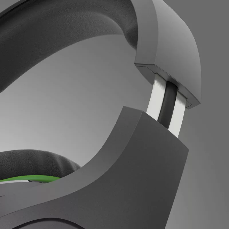 HyperX CloudX Stinger Core – belaidės ausinės žaidimams (juodos-žalios) – Xbox