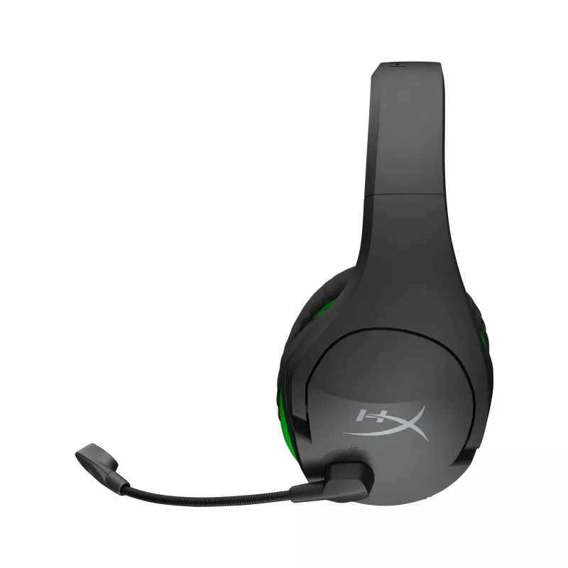HyperX CloudX Stinger Core – belaidės ausinės žaidimams (juodos-žalios) – Xbox