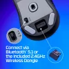 Juoda belaidė žaidimų pelė HyperX Pulsefire Haste 2 Mini