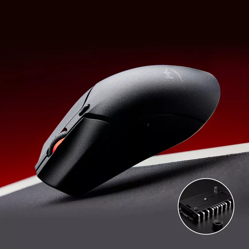 Juoda belaidė žaidimų pelė HyperX Pulsefire Haste 2 Mini
