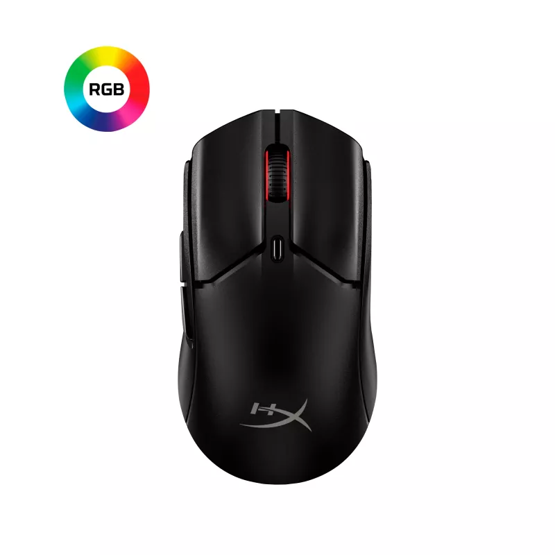 Juoda belaidė žaidimų pelė HyperX Pulsefire Haste 2 Mini