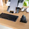 R-Go Tools Ergonominė pelė R-Go Twister su pertraukų programine įranga, ambidekstrinė pelė abiem rankoms, sulankstoma, Bluetooth ir laidinė