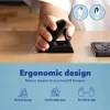R-Go Tools Ergonominė pelė R-Go Twister su pertraukų programine įranga, ambidekstrinė pelė abiem rankoms, sulankstoma, Bluetooth ir laidinė