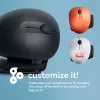 R-Go Tools Ergonominė pelė R-Go Twister su pertraukų programine įranga, ambidekstrinė pelė abiem rankoms, sulankstoma, Bluetooth ir laidinė