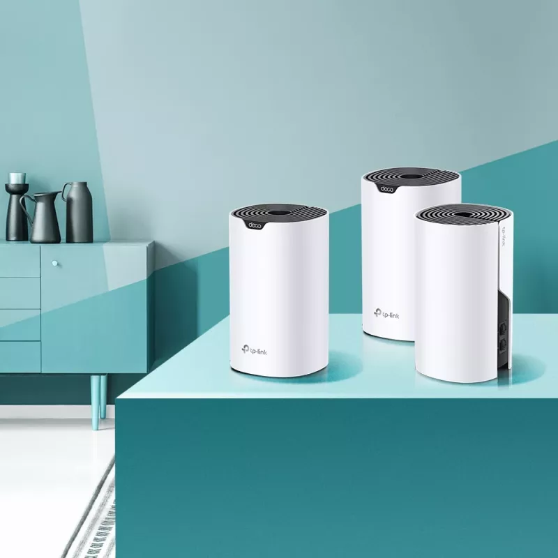 TP-Link Deco S4 AC1200 viso namo „Mesh“ Wi-Fi sistema, 3 vnt. rinkinys