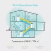 TP-Link Deco S4 AC1200 viso namo „Mesh“ Wi-Fi sistema, 3 vnt. rinkinys