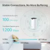 TP-Link Deco S4 AC1200 viso namo „Mesh“ Wi-Fi sistema, 3 vnt. rinkinys