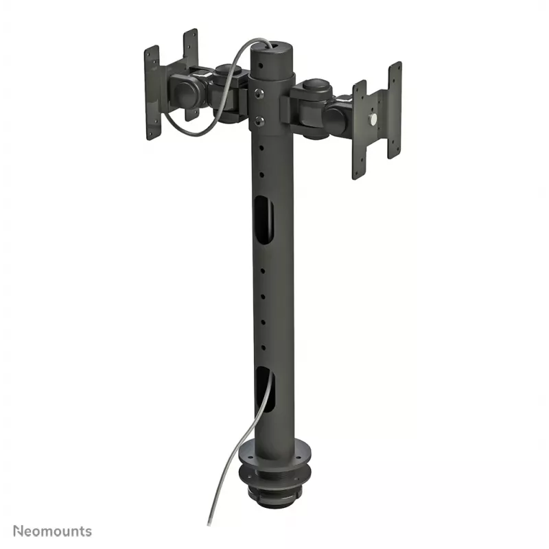 Neomounts FPMA-D050DBLACK monitorinis laikiklis 10-30 colių, tvirtinimas per angą, 10 kg, 25,4 cm (10 col.), 76,2 cm (30 col.), 100 x 100 mm, juodas