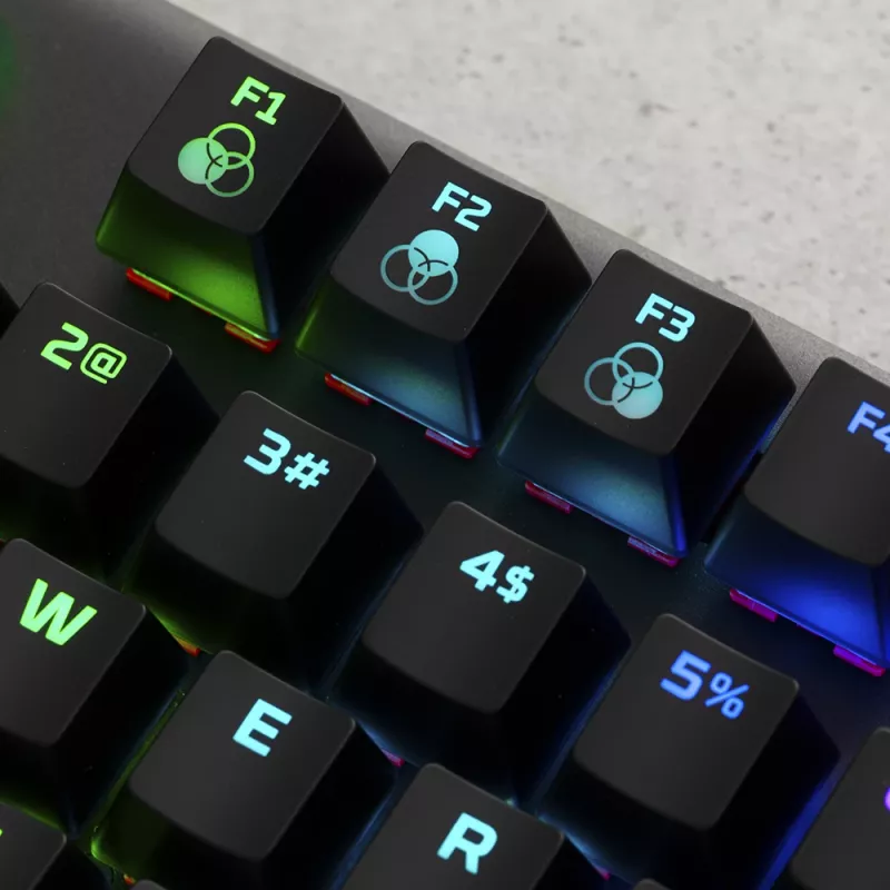 HyperX Alloy Origins Core – Mechaninė žaidimų klaviatūra, HX Blue (JAV išdėstymas)