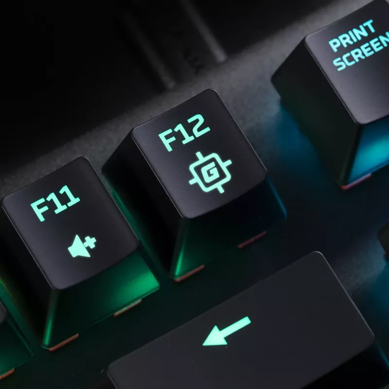 HyperX Alloy Origins Core – Mechaninė žaidimų klaviatūra, HX Blue (JAV išdėstymas)