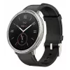 Amazfit Active 2 Premium 44 mm išmanusis laikrodis, juodas odinis dirželis (W2433EU1N)
