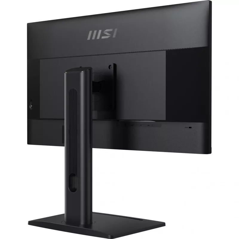 Monitorius MSI PRO MP275PG 27 colių, FHD (1920 x 1080), 100 Hz, IPS, 1 ms, 1x HDMI 1.4b, 1x DP 1.2a išvestis, 1x D-Sub (VGA), įmontuoti garsiakalbiai, antirefleksinis, be mirgėjimo, mažiau mėlynos šviesos, TÜV sertifikuotas, VESA, Kensington, 4 krypčių re