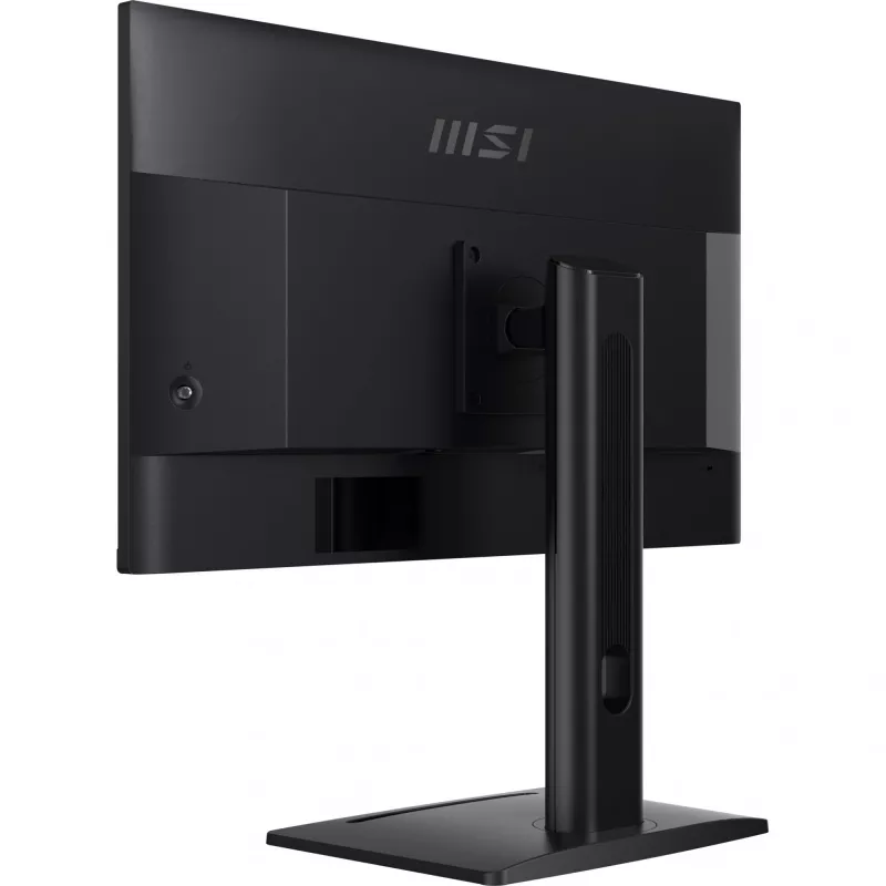 Monitorius MSI PRO MP275PG 27 colių, FHD (1920 x 1080), 100 Hz, IPS, 1 ms, 1x HDMI 1.4b, 1x DP 1.2a išvestis, 1x D-Sub (VGA), įmontuoti garsiakalbiai, antirefleksinis, be mirgėjimo, mažiau mėlynos šviesos, TÜV sertifikuotas, VESA, Kensington, 4 krypčių re
