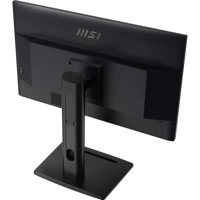 Monitorius MSI PRO MP275PG 27 colių, FHD (1920 x 1080), 100 Hz, IPS, 1 ms, 1x HDMI 1.4b, 1x DP 1.2a išvestis, 1x D-Sub (VGA), įmontuoti garsiakalbiai, antirefleksinis, be mirgėjimo, mažiau mėlynos šviesos, TÜV sertifikuotas, VESA, Kensington, 4 krypčių re