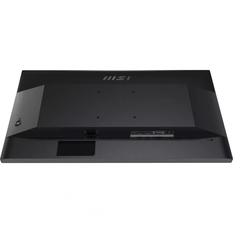 Monitorius MSI PRO MP275PG 27 colių, FHD (1920 x 1080), 100 Hz, IPS, 1 ms, 1x HDMI 1.4b, 1x DP 1.2a išvestis, 1x D-Sub (VGA), įmontuoti garsiakalbiai, antirefleksinis, be mirgėjimo, mažiau mėlynos šviesos, TÜV sertifikuotas, VESA, Kensington, 4 krypčių re