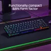 HyperX Alloy Origins 65 – mechaninė žaidimų klaviatūra (HX Red, US išdėstymas)