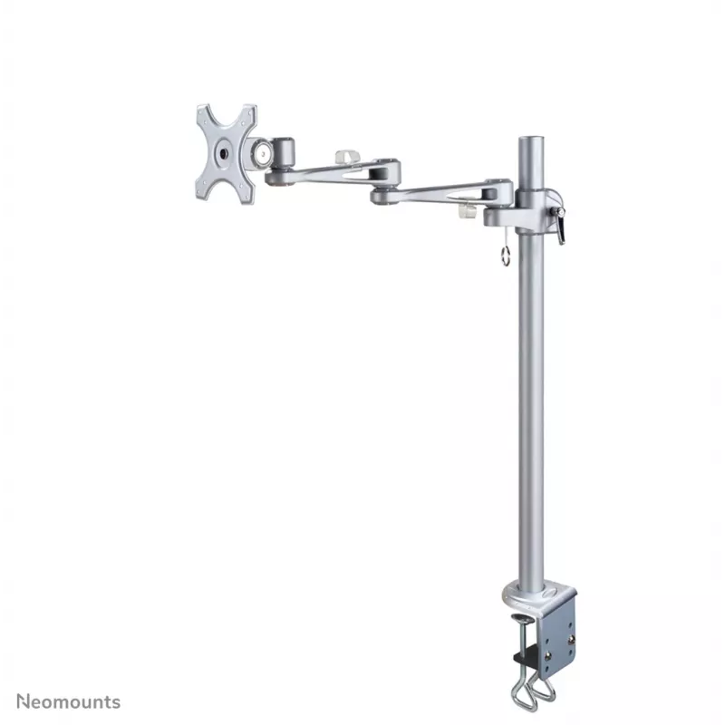 Neomounts FPMA-D935POLE70 Monitorinis laikiklis 10-30 colių, spaustuvas, 10 kg, 25,4 cm (10 colių), 76,2 cm (30 colių), 100 x 100 mm, sidabrinis