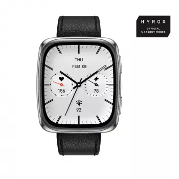 Amazfit Active 2 kvadratinis išmanusis laikrodis juodas (W2434GL2N)