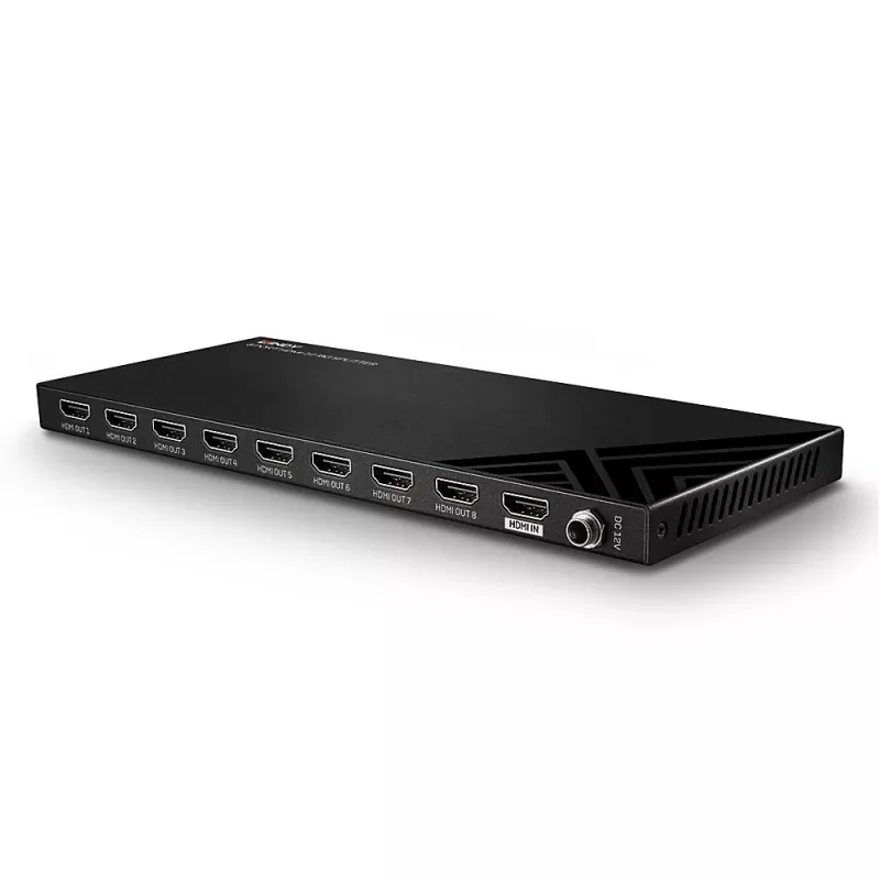 HDMI skirstytuvas Lindy 8 prievadų HDMI 2.0 18G
