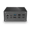 Lindy DST-Pro 101, USB-C nešiojamojo kompiuterio dokų stotelė su 4K palaikymu ir 100W maitinimo šaltiniu