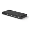 Lindy KVM Jungiklis HDMI 18G USB 2.0 Garsas 4 Prievadai 4K Ultra HD