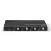 Lindy KVM Jungiklis HDMI 18G USB 2.0 Garsas 4 Prievadai 4K Ultra HD