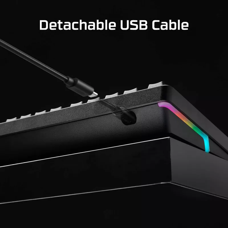 HyperX Alloy Rise 75 – žaidimų klaviatūra