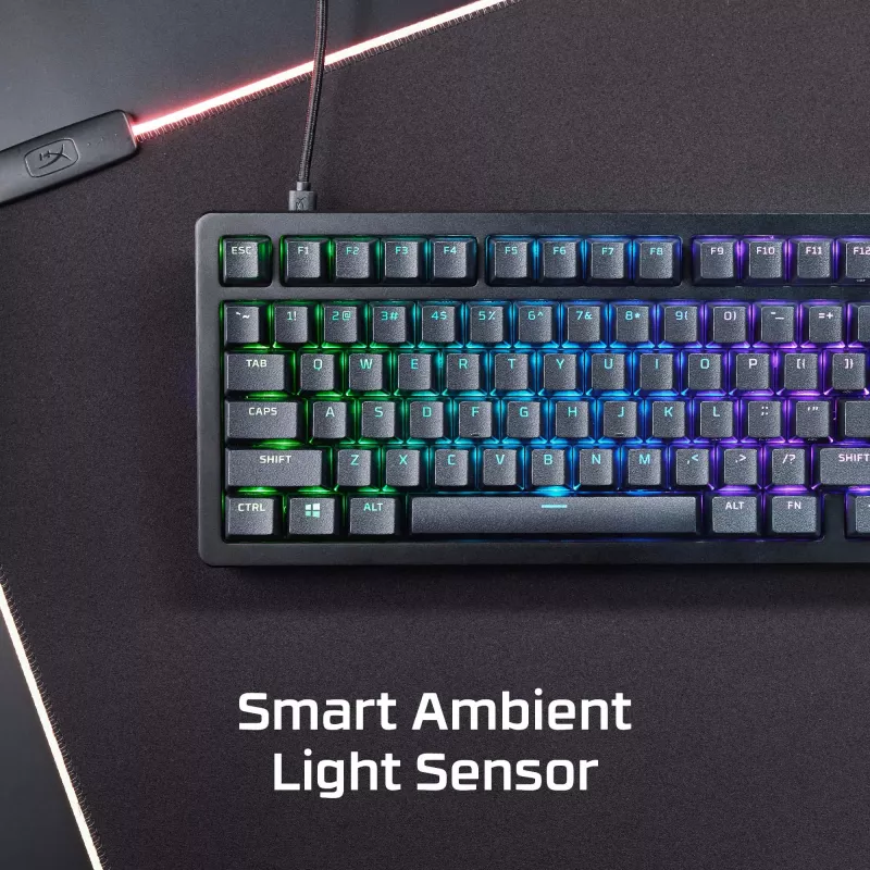 HyperX Alloy Rise 75 – žaidimų klaviatūra