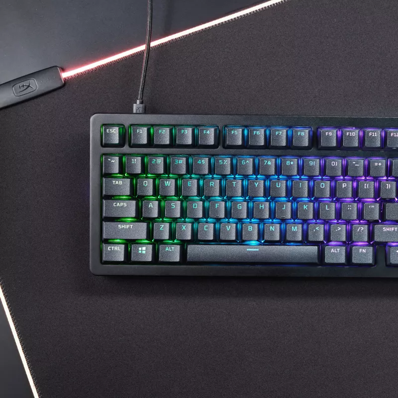 HyperX Alloy Rise 75 – žaidimų klaviatūra