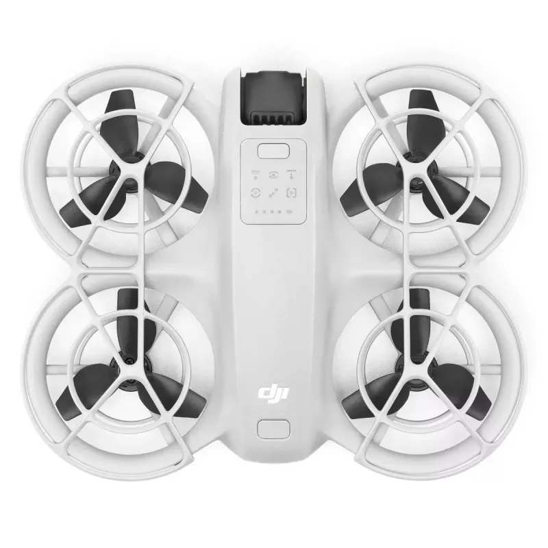 Dronas DJI Neo, 135 g, 4K Ultra HD kamera, iki 18 min skrydžio laiko, be nuotolinio valdymo pulto