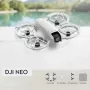 Dronas DJI Neo, 135 g, 4K Ultra HD kamera, iki 18 min skrydžio laiko, be nuotolinio valdymo pulto