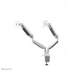 Neomounts NM-D750DWHITE monitorinis laikiklis 10-32 colių – dujinė spyruoklė, Clamp/Grommet, 9 kg, 25.4 cm (10 col.), 81.3 cm (32 col.), 100 x 100 mm, baltas
