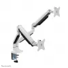 Neomounts NM-D750DWHITE monitorinis laikiklis 10-32 colių – dujinė spyruoklė, Clamp/Grommet, 9 kg, 25.4 cm (10 col.), 81.3 cm (32 col.), 100 x 100 mm, baltas