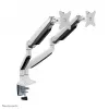 Neomounts NM-D750DWHITE monitorinis laikiklis 10-32 colių – dujinė spyruoklė, Clamp/Grommet, 9 kg, 25.4 cm (10 col.), 81.3 cm (32 col.), 100 x 100 mm, baltas