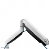 Neomounts NM-D750DWHITE monitorinis laikiklis 10-32 colių – dujinė spyruoklė, Clamp/Grommet, 9 kg, 25.4 cm (10 col.), 81.3 cm (32 col.), 100 x 100 mm, baltas
