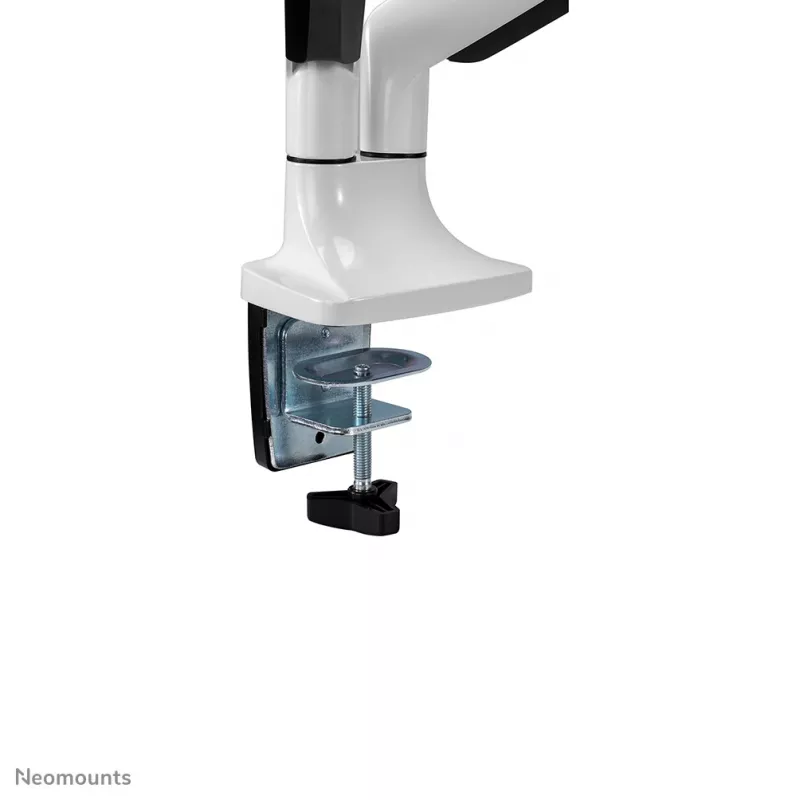 Neomounts NM-D750DWHITE monitorinis laikiklis 10-32 colių – dujinė spyruoklė, Clamp/Grommet, 9 kg, 25.4 cm (10 col.), 81.3 cm (32 col.), 100 x 100 mm, baltas