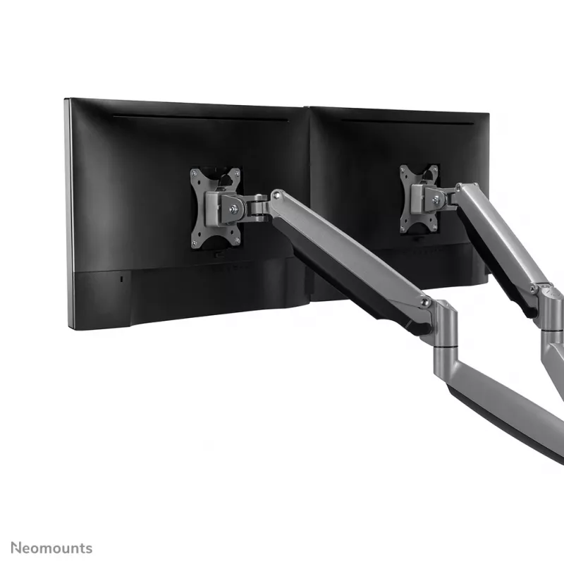 Neomounts NM-D750DSILVER Monitor laikiklis 10-32 colių - dujinė spyruoklė