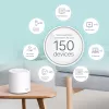 TP-Link Deco X60 AX3000 viso namo „Mesh“ Wi-Fi 6 sistema, 2 vnt. rinkinys